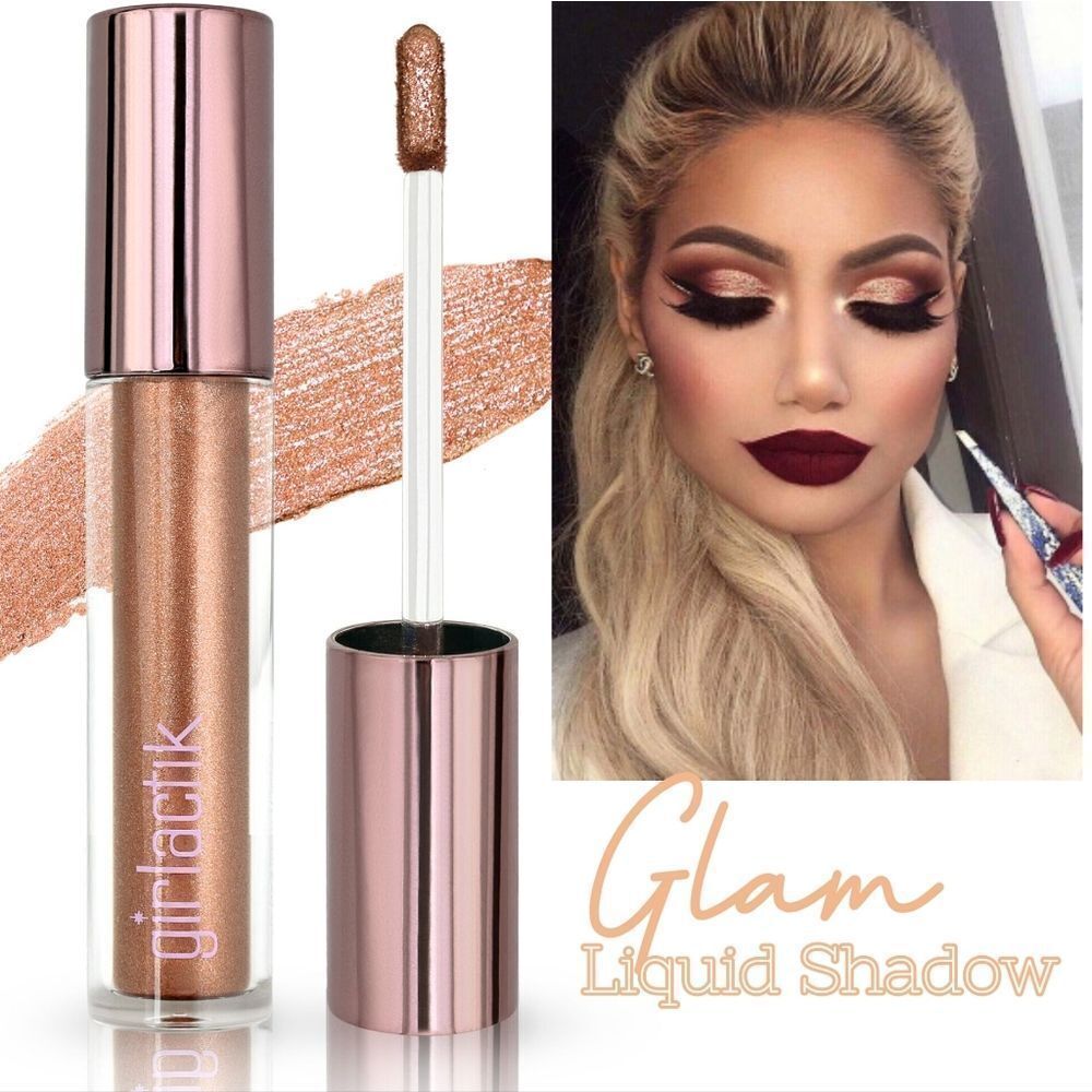 Girlactik Liquid Metallic Eyeshadow in Glam
